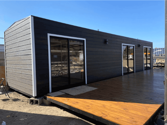 Conteneur Modulaire Charpentier 12X3.0MT / 2 CHAMBRES