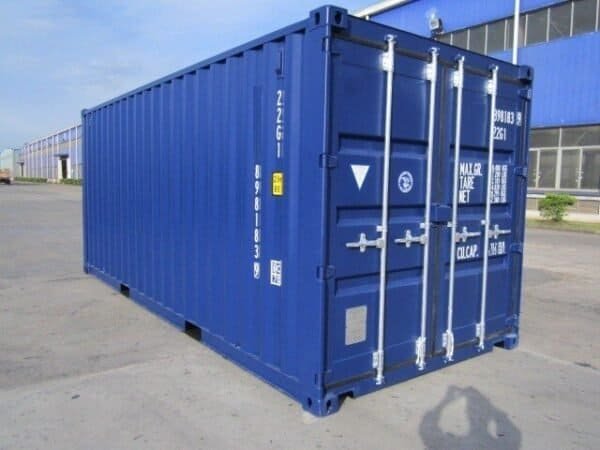 Container 20 Pieds Neuf 1er Voyage | Coloris Bleu