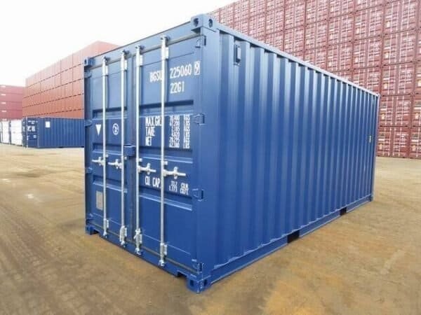 Container 20 Pieds Neuf 1er Voyage | Coloris Bleu