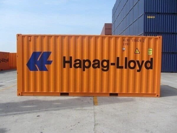 Container 20 Pieds Neuf 1er Voyage | Coloris Orange