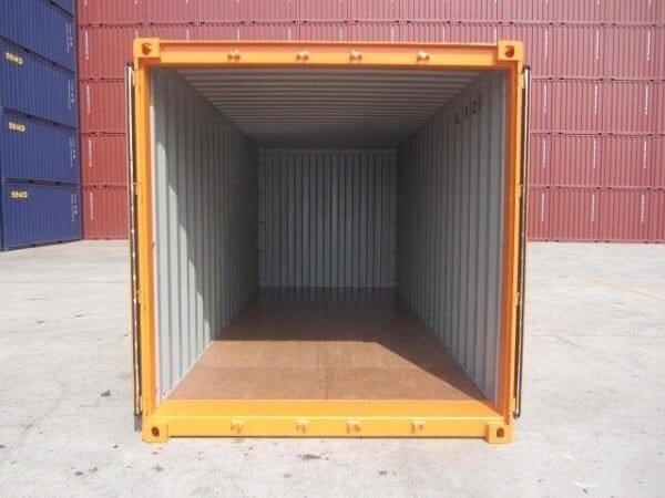 Container 20 Pieds Neuf 1er Voyage | Coloris Orange