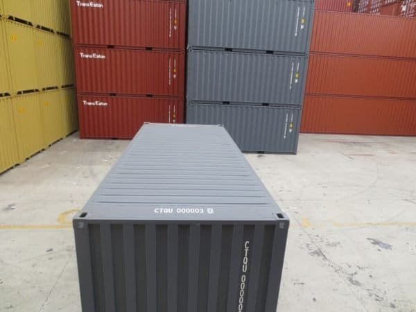 Container 20 Pieds Neuf 1er Voyage | Coloris Gris