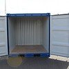 Container de Stockage 8 Pieds Bleu | Conteneur Compact Repérage Facile