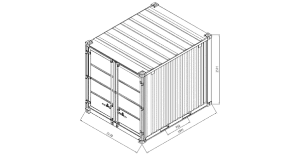 Container 10 Pieds Neuf