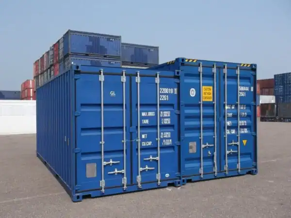 Container maritime 20 pieds high cube
