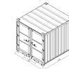 Container 8 pieds Neuf