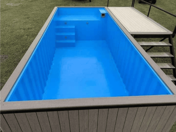 Conteneur Piscine 6 m x 2,5 m