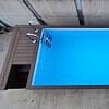 Piscine en conteneur de 6m x 2.4m avec éclairage LED