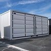 Container de stockage 20 pieds Open Side – Blanc