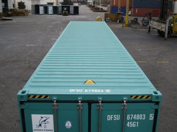Container 40 Pieds 1er voyage (Neuf)