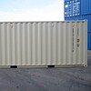 Container 20 Pieds Neuf 1er Voyage | Coloris Blanc crème