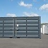 Container de stockage 20 pieds Open Side – Noir