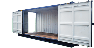 Container 20 Pieds Open Side